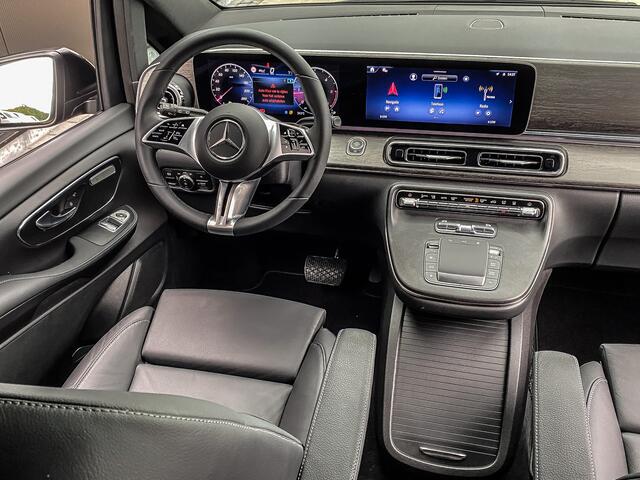 Mercedes-Benz V-KLASSE 300d 4Matic Extra Lang Avantgarde Dubbele Cabine | ELEKTRISCHE SCHUIFDEUREN | BURMESTER | STANDKACHEL | LEDER | MBUX | 360 |