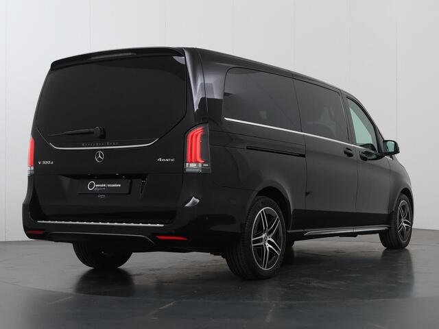 Mercedes-Benz V-KLASSE 300d | XL L3 | AMG | 4-MATIC | DUBBELE CABINE | 360 CAMERA | DISTRONIC PLUS | LEDER ZWART "LUGANO" | ALARM | STOELVERWARMING | NAVIGATIE | CARPLAY | ANDROID AUTO | CLIMATE CONTROL | DAB+ | CERTIFIED