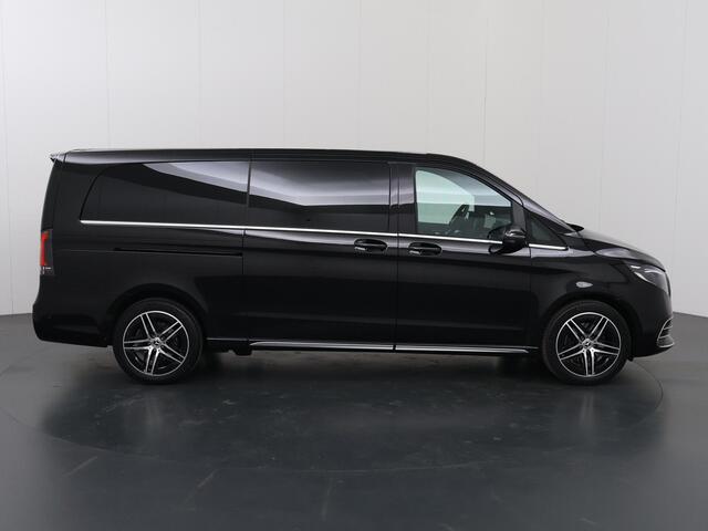 Mercedes-Benz V-KLASSE 300d | XL L3 | AMG | 4-MATIC | DUBBELE CABINE | 360 CAMERA | DISTRONIC PLUS | LEDER ZWART "LUGANO" | ALARM | STOELVERWARMING | NAVIGATIE | CARPLAY | ANDROID AUTO | CLIMATE CONTROL | DAB+ | CERTIFIED