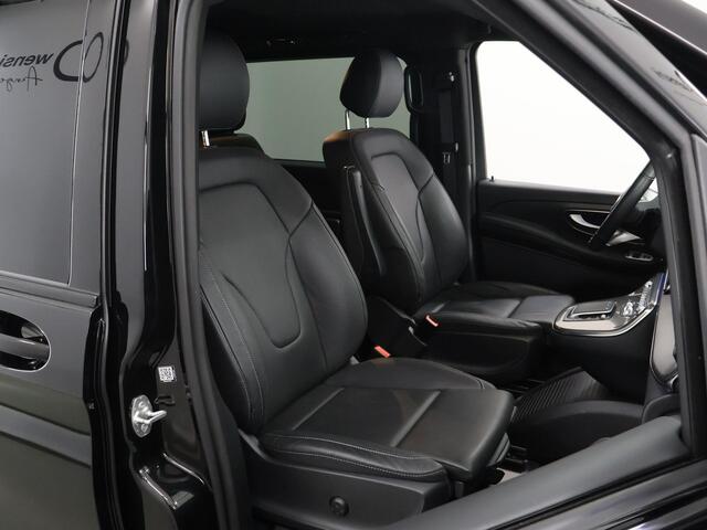 Mercedes-Benz V-KLASSE 300d | XL L3 | AMG | Exclusive | 2-zits | Airmatic | Standkachel | Trekhaak | Stoelventilatie | Stoelverwarming | Stoelen+Banken aanwezig | Certified |