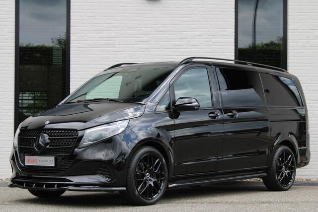 Mercedes-Benz V-KLASSE 300d / Lang / DC / Black Edition / 2x Elec Schuifdeur / 360 Camera / Vol Opties / NIEUWSTAAT