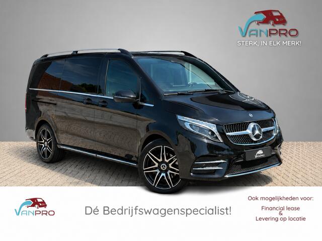 Mercedes-Benz V-KLASSE V300d 239PK / AMG 4MATIC / Dubcab /Automaat / 360gr Camera / Koelbox / Thermo bekerhouders / Elektr schuifdeuren / LED / MBUX /