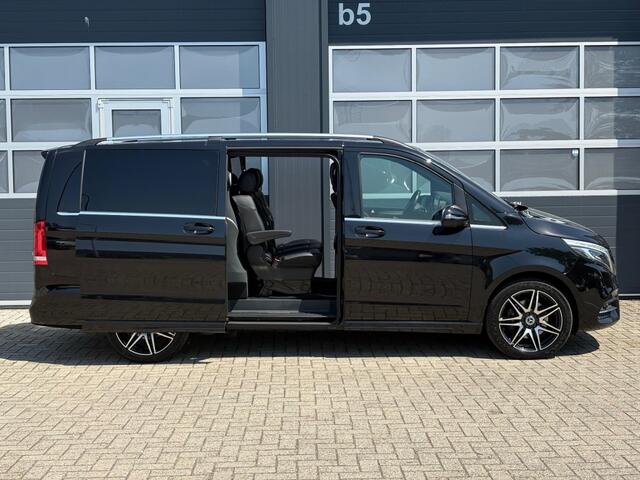 Mercedes-Benz V-KLASSE V300d 239PK / AMG 4MATIC / Dubcab /Automaat / 360gr Camera / Koelbox / Thermo bekerhouders / Elektr schuifdeuren / LED / MBUX /