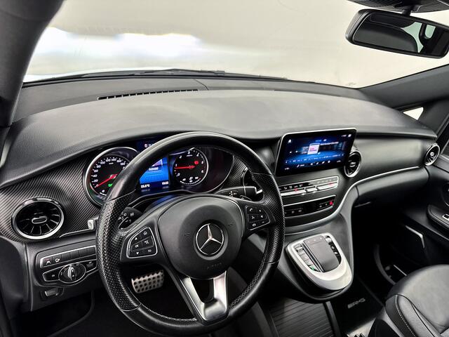 Mercedes-Benz V-KLASSE 300d Extra Lang DC Avantgarde Edition AMG Elektr schuifdeuren Burmester audio Leder Dubbele cabine 360 camera Adaptieve cruisecontrol
