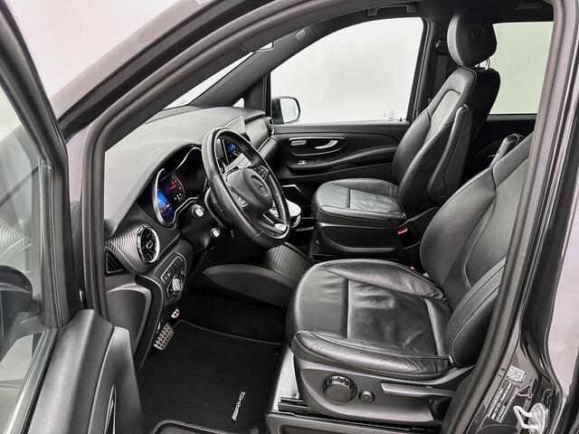 Mercedes-Benz V-KLASSE 300d Extra Lang DC Avantgarde Edition AMG Elektr schuifdeuren Burmester audio Leder Dubbele cabine 360 camera Adaptieve cruisecontrol