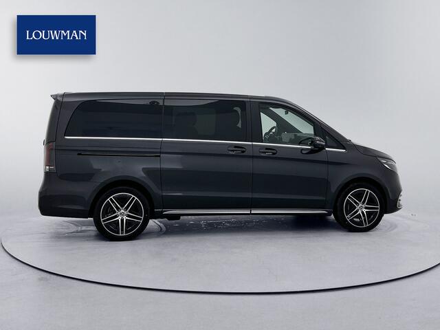 Mercedes-Benz V-KLASSE 300d Lang Gratis 12 Maanden Extra Garantie AMG Avantgarde Dubbele Cabine Burmester Audio Afneembare trekhaak Elektrische Schuifdeuren Leder 360 Graden Camera extra-garantie