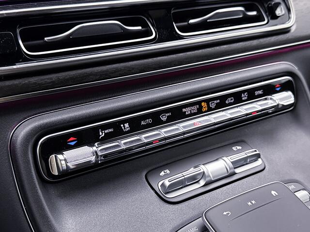 Mercedes-Benz V-KLASSE 300d Lang Gratis 12 Maanden Extra Garantie AMG Avantgarde Dubbele Cabine Burmester Audio Afneembare trekhaak Elektrische Schuifdeuren Leder 360 Graden Camera extra-garantie