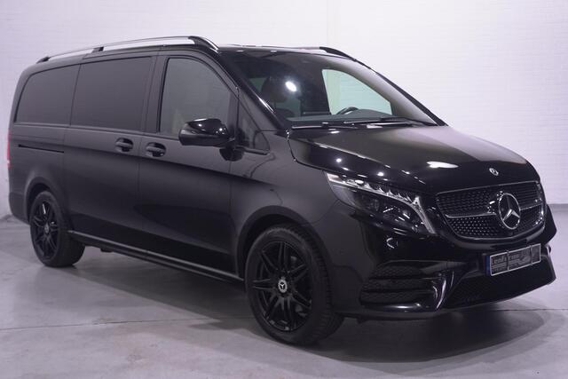 Mercedes-Benz V-KLASSE 300d 4-MATIC Lang AMG Line Dubbel Cabine NAP 2x Elek. schuifdeur, Leder Beige, Distronic, 360 Camera, LED, Trekhaak
