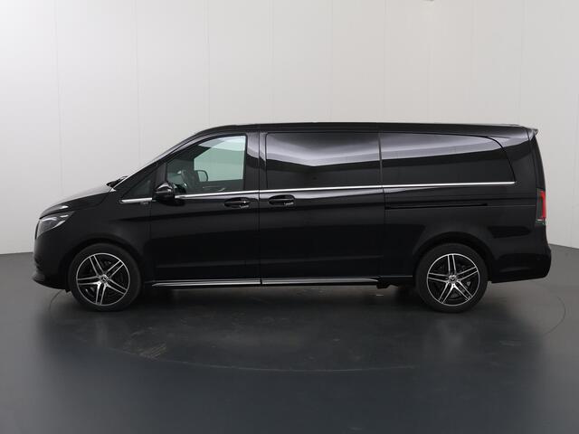 Mercedes-Benz V-KLASSE 300d | XL L3 | AMG | 4-MATIC | Dubbele Cabine | 360 CAMERA | DISTRONIC PLUS | LEDER ZWART "LUGANO" | ALARM | STOELVERWARMING | NAVIGATIE | CARPLAY | ANDROID AUTO | CLIMATE CONTROL | DAB+ | CERTIFIED
