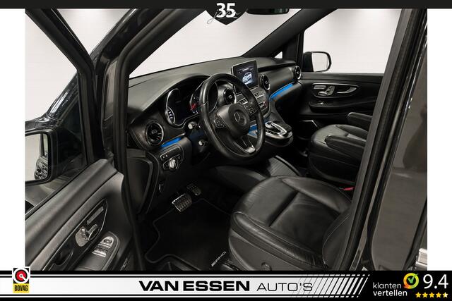 Mercedes-Benz V-KLASSE 300d Avantgarde Edition AMG 8-Persoons Leder Memory Burmester 360-Camera Trekhaak NL-AUTO!