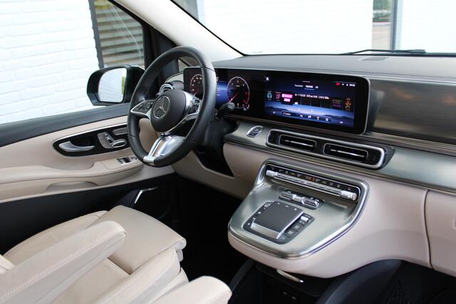 Mercedes-Benz V-KLASSE 300d / XXL / AMG / DC / Exclusive / 4-Matic / Luchtv / Elec Stoel voor + Achter / Burmester / NIEUWSTAAT