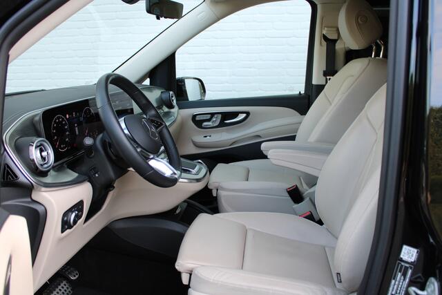 Mercedes-Benz V-KLASSE 300d / XXL / AMG / DC / Exclusive / 4-Matic / Luchtv / Elec Stoel voor + Achter / Burmester / NIEUWSTAAT