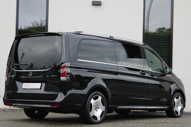 Mercedes-Benz V-KLASSE 300d / XXL / AMG / DC / Exclusive / 4-Matic / Luchtv / Elec Stoel voor + Achter / Burmester / NIEUWSTAAT