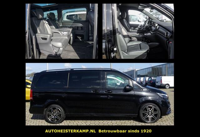 Mercedes-Benz V-KLASSE 300d Lang AMG VIP LUXE Stoelen Massage Stoelkoeling Panoramadak Airmatic Distronic 6 zitter