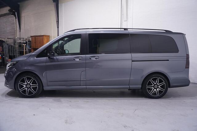Mercedes-Benz V-KLASSE 300d Dubbel Cabine L3 AMG Line Airmatic, Burmester Sound, NAP, Distronic, Leder Zwart, LED Koplampen, 19" LMV, Trekhaak 2.500 kg, 5-Zits