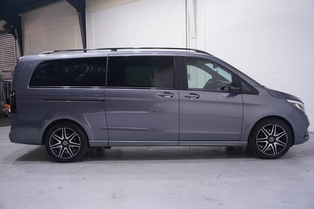 Mercedes-Benz V-KLASSE 300d Dubbel Cabine L3 AMG Line Airmatic, Burmester Sound, NAP, Distronic, Leder Zwart, LED Koplampen, 19" LMV, Trekhaak 2.500 kg, 5-Zits
