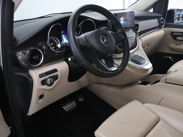 Mercedes-Benz V-KLASSE 300d | 8-ZITS | XL L3 | MARGE | AVANTGARDE EDITION | 360 CAMERA | AIRMATIC | 19" WIELEN | STOELVENTILATIE | MEMORY SEATS | STOELVERWARMING | BURMESTER | NAVIGATIE | CARPLAY | ANDROID AUTO | BOM VOL | DEALER ONDERHOUDEN | CERTIFIED