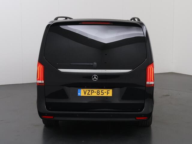 Mercedes-Benz V-KLASSE V-klasse 300d RWD | XL L3 | AMG | LUCHTVERING | BURMESTER | 360 CAMERA | LEREN BEKLEDING | CLIMATE CONTROL | ADAPTIEVE CRUISE | 2500 KG TREKHAAK | CARPLAY EN ANDROID AUTO