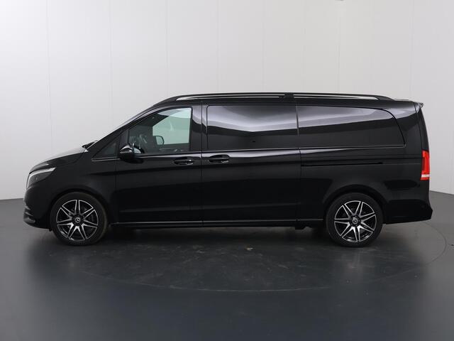 Mercedes-Benz V-KLASSE V-klasse 300d RWD | XL L3 | AMG | LUCHTVERING | BURMESTER | 360 CAMERA | LEREN BEKLEDING | CLIMATE CONTROL | ADAPTIEVE CRUISE | 2500 KG TREKHAAK | CARPLAY EN ANDROID AUTO