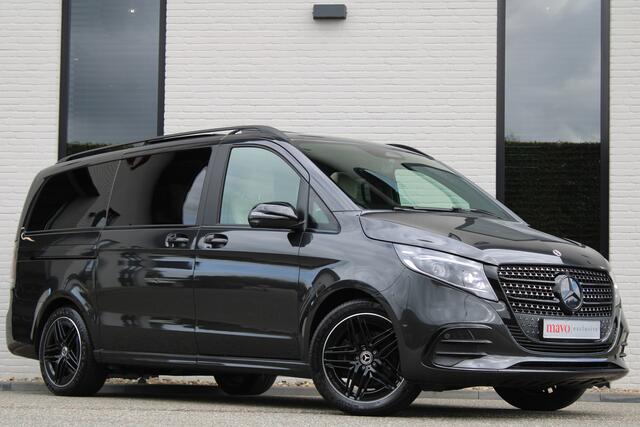 Mercedes-Benz V-KLASSE 300d / AMG / DC / Exclusive / 4-Matic / Pano / Luchtv / Elec Stoel voor+achter / Burmester / Vol Opties / NIEUWSTAAT