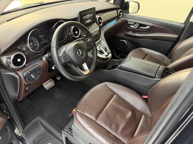 Mercedes-Benz V-KLASSE 250d Lang DC Avantgarde Edition, 190Pk, 2017, Volledig leder, LED koplampen, 360" camera, AMG velgen, Stoelverwarming, Apple carplay, Luxe uitvoering,