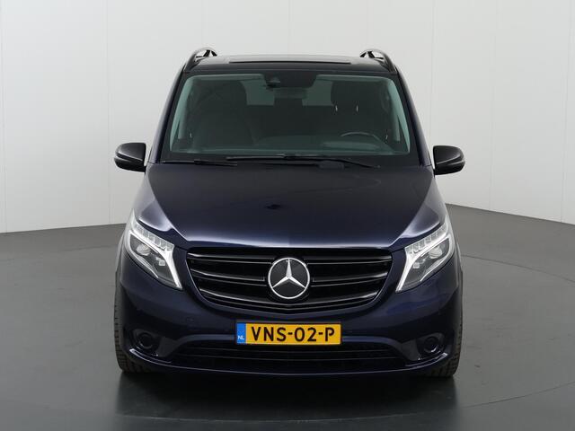 Mercedes-Benz VITO 114 CDI Aut. | L2 Lang | Lease-Edition | Cruise Control | Parkeercamera | Navigatiesysteem | Dubbele Cabine | Schuifdeur L+R | Leer/Alcantara | LM Velgen | Certified