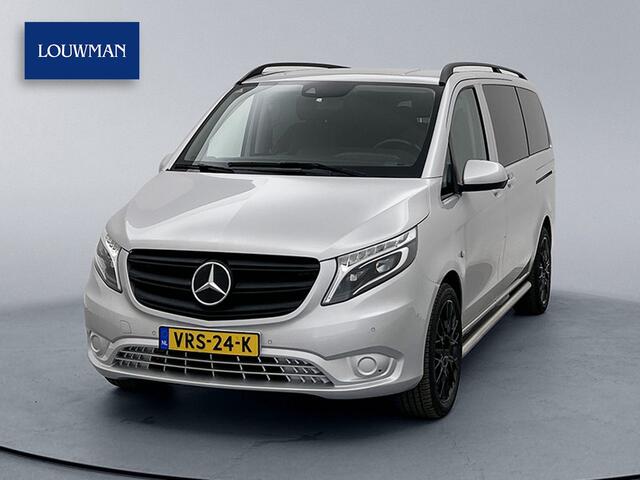 Mercedes-Benz VITO 119 CDI Lang DC Distronic 19"inch lichtmetaal 2x schuifdeur Led Stoelverwarming Navigatie Dubbele cabine Automatische airco