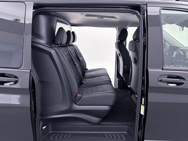 Mercedes-Benz VITO 119 CDI DC L3 *Edition* volledig Leder 19"inch AMG velgen Dubbele cabine Extra Lang Dubbele Schuifdeur Multibeam LED Trekhaak Achteruitrijcamera Betimmering