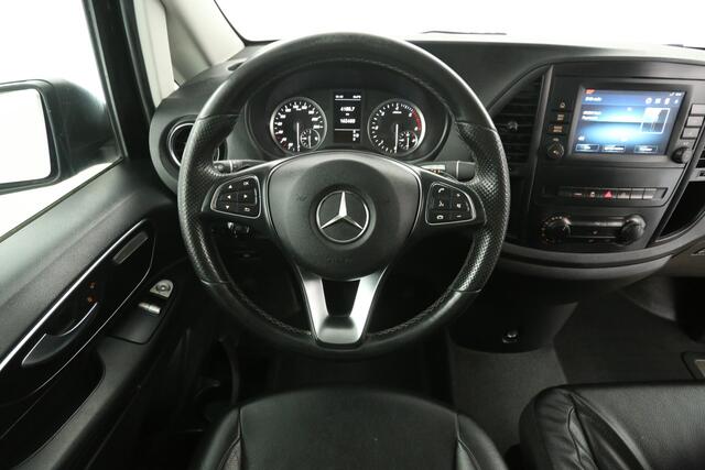 Mercedes-Benz VITO 114 CDI Lang Automaat Airco Camera Cruise Carplay Navigatie 18''LMV Leder 3 Persoons Trekhaak