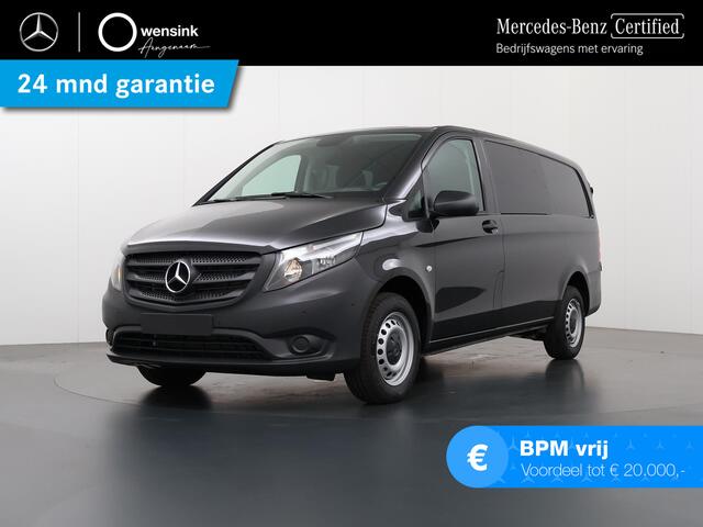 Mercedes-Benz VITO 114 CDI Lang | Parkeercamera | Climate control | Parkeersensoren | Cruise Control | Dubbel Cabine mogelijk ¤49.995,- |