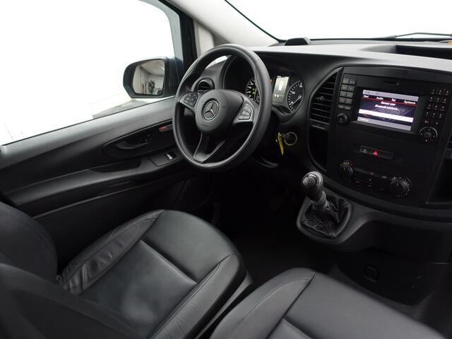 Mercedes-Benz VITO 116 CDI XL AMG Night Edition- 3 Pers, Leder, Stoelverwarming, Park Assist, Cruise, Clima, Sidebars