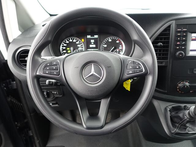 Mercedes-Benz VITO 116 CDI XL AMG Night Edition- 3 Pers, Leder, Stoelverwarming, Park Assist, Cruise, Clima, Sidebars