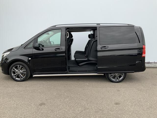 Mercedes-Benz VITO 119 CDI Lang Automaat Dub Cab Dub Schuifdeur Airco Cruise Camera Alu Velg Side Bar Trekhaak 2500 kg Euro 6