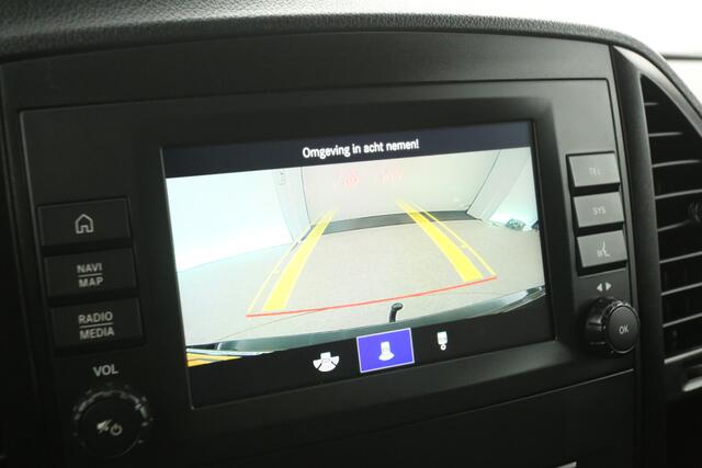 Mercedes-Benz VITO 114 CDI Lang Automaat Airco Camera Carplay Cruise Navigatie 3 Persoons 18''LMV Trekhaak