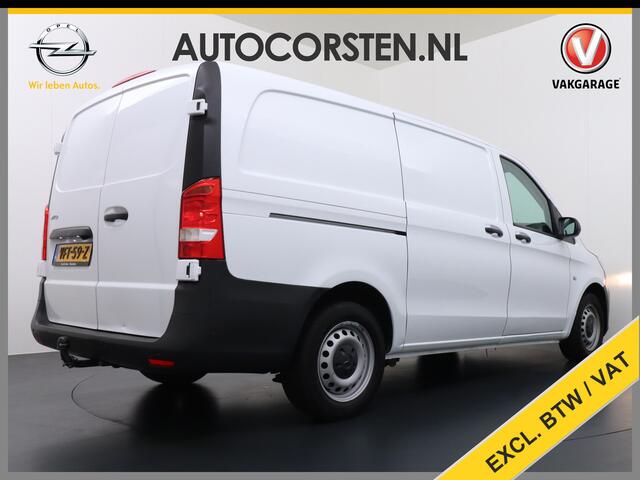 Mercedes-Benz VITO 114CDI 136PK Lang Trekhaak Camera Navi Cruise Control Pdc Regen/Lichtsensor Park-Assistent Led Bluetooth Betonplex Vloer Schuifdeur Wandbekleding