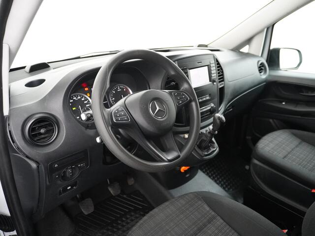 Mercedes-Benz VITO 114CDI 136PK Lang Trekhaak Camera Navi Cruise Control Pdc Regen/Lichtsensor Park-Assistent Led Bluetooth Betonplex Vloer Schuifdeur Wandbekleding