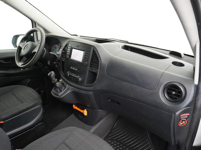 Mercedes-Benz VITO 114CDI 136PK Lang Trekhaak Camera Navi Cruise Control Pdc Regen/Lichtsensor Park-Assistent Led Bluetooth Betonplex Vloer Schuifdeur Wandbekleding