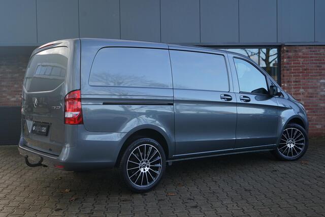 Mercedes-Benz VITO 116 CDI Lang , LED, Camera, Cruise, Navi, Trekhaak, Seleniet Grijs, Garantie, 1e eigenaar!