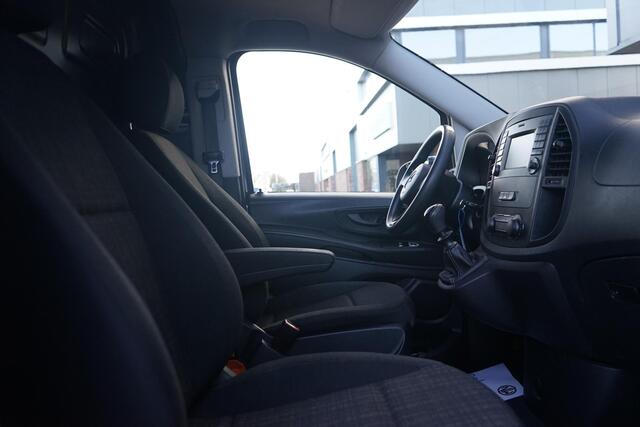 Mercedes-Benz VITO 116 CDI Lang , LED, Camera, Cruise, Navi, Trekhaak, Seleniet Grijs, Garantie, 1e eigenaar!