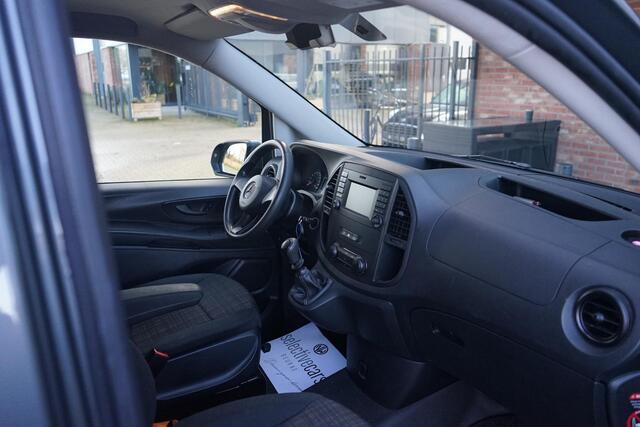 Mercedes-Benz VITO 116 CDI Lang , LED, Camera, Cruise, Navi, Trekhaak, Seleniet Grijs, Garantie, 1e eigenaar!