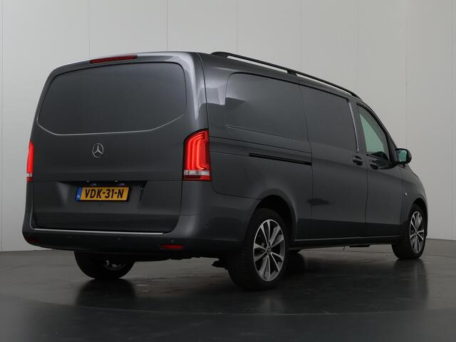 Mercedes-Benz VITO 116 CDI XL L3 | Aut. | CAMERA | ILS LED LAMPEN | NAVIGATIE | CRUISE CONTROL | DODEHOEK DETECTIE | CLIMATE CONTROL | METALLIC LAK | LICHTMETALEN WIELEN | BETIMMERDE LAADRUIMTE