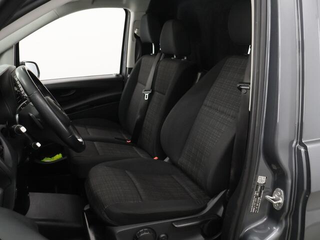 Mercedes-Benz VITO 116 CDI XL L3 | Aut. | CAMERA | ILS LED LAMPEN | NAVIGATIE | CRUISE CONTROL | DODEHOEK DETECTIE | CLIMATE CONTROL | METALLIC LAK | LICHTMETALEN WIELEN | BETIMMERDE LAADRUIMTE