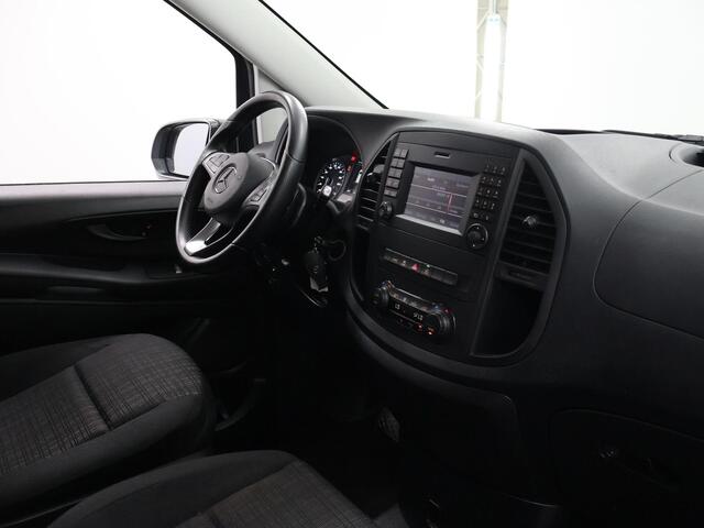 Mercedes-Benz VITO 116 CDI XL L3 | Aut. | CAMERA | ILS LED LAMPEN | NAVIGATIE | CRUISE CONTROL | DODEHOEK DETECTIE | CLIMATE CONTROL | METALLIC LAK | LICHTMETALEN WIELEN | BETIMMERDE LAADRUIMTE