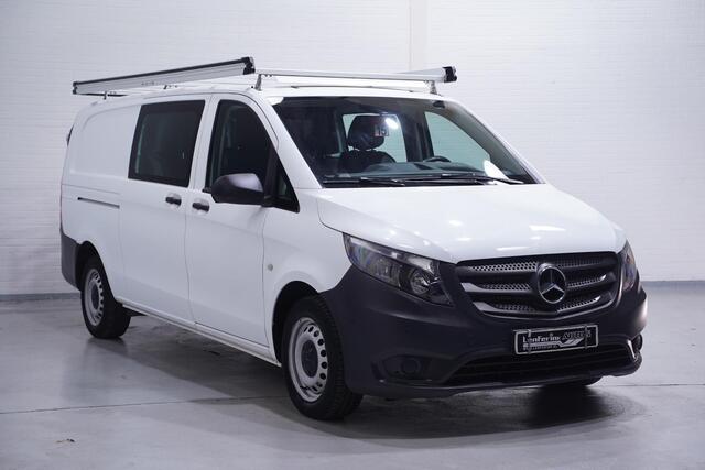 Mercedes-Benz VITO 111 CDI 114 pk Dubbel Cabine XL Airco, Slechts 38 dkm, PDC V+A, Imperiaal, NAP, 5-Zits