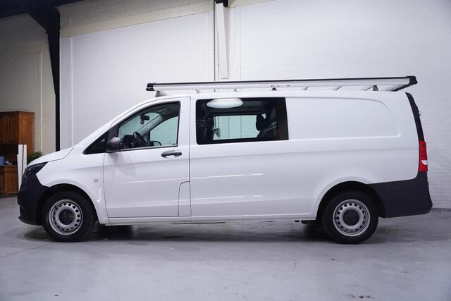 Mercedes-Benz VITO 111 CDI 114 pk Dubbel Cabine XL Airco, Slechts 38 dkm, PDC V+A, Imperiaal, NAP, 5-Zits