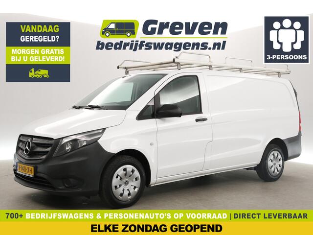 Mercedes-Benz VITO 111 CDI Lang Airco 3 Persoons Trekhaak Imperiaal 3 Persoons Leder Elektrpakket