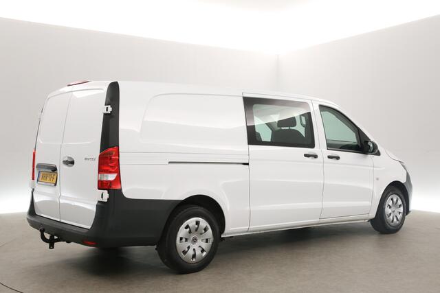 Mercedes-Benz VITO 116 CDI Extra Lang | 164PK | Dubbele Cabine | 5 Persoons | Automaat Airco Camera Carplay Cruise Navigatie PDC