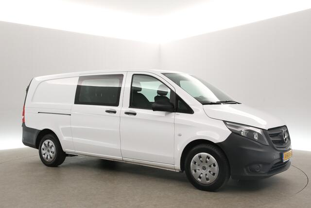 Mercedes-Benz VITO 116 CDI Extra Lang | 164PK | Dubbele Cabine | 5 Persoons | Automaat Airco Camera Carplay Cruise Navigatie PDC