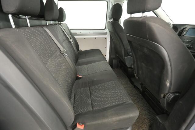 Mercedes-Benz VITO 116 CDI Extra Lang | 164PK | Dubbele Cabine | 5 Persoons | Automaat Airco Camera Carplay Cruise Navigatie PDC