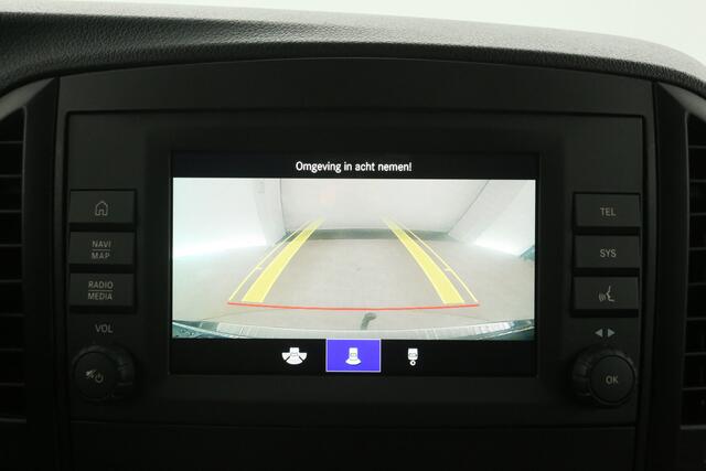 Mercedes-Benz VITO 119 CDI Lang 191PK Automaat Clima Camera Cruise LED Navi Leder 3 Persoons PDC 17"LMV Trekhaak